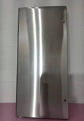 Wr78x12161 Ge Refrigerator Door Left Used Minor Dents Scratches