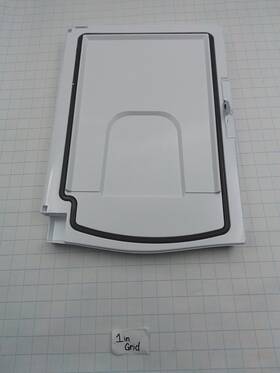Wr78x26087 Ge Ice Bank Door Assembly