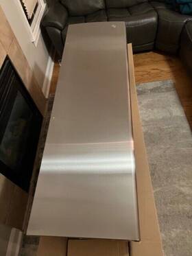 Wr78x34885 Ge Use Refrigerator Door - Part Number Right Side Tiny Dent