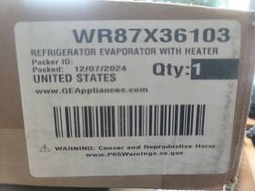 Wr87x36103 Ge Brand New Refrigerator Evaporator With Heater Oem