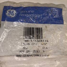 Wr97x10031 Ge Refrigerator 1/4 Inch Union Cplg - Genuine Oem Factory Certified Parts