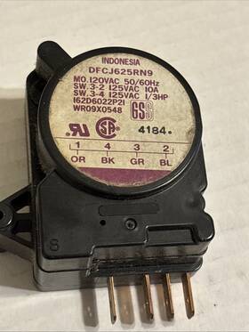 Wr9x520 Ge Refrigerator Defrost Timer Genuine Oem Factory Certified Replacement