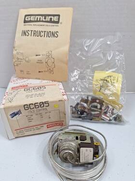 3art5kt53 Gemline Gc605 Gc-605 Refrigerator Cold Control -27 - 20 120/240 Volt