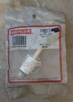 Wr23x142 Gemline G157225 New 18813 Fan Light Switch Refrigerator Frigidaire Ge