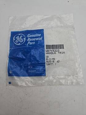 Wb7k5323 General Electric Ge Door Handle Trim Cap Genuine Oem Certified Renewal Part 9a6