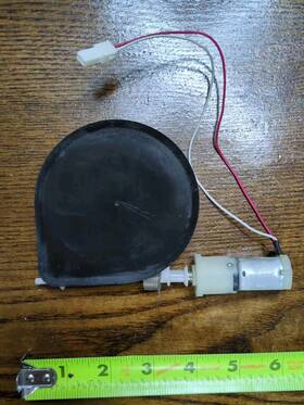 Wr17x13241 General Electric Ge Duct Door Oem