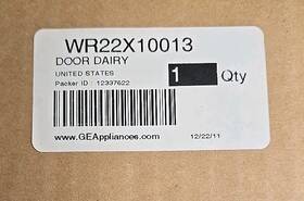 Wr22x10013 General Electric Ge Dairy Door Oem Brand New