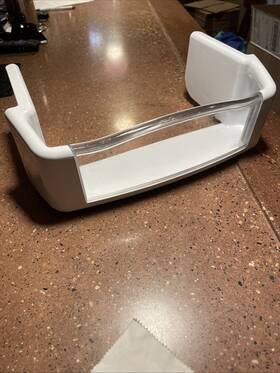 Wr71x10337 General Ge Profile Freezer Door Module Shelf Fixed