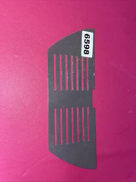W10276198 Genuine Refrigerator Dispenser Overflow Grille Used Gray W10276198 Genuine Refrigerator Dispenser Overflow Grille Used Gray