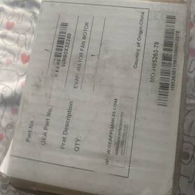 Wr60x32249 Genuine Brand New Factory Sealed Oem Evaporator Fan Motor In The Box