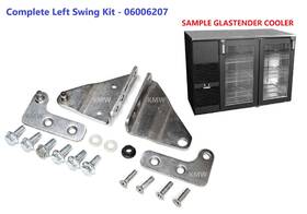 06006207 Glastender Oem - Door Hinge Kit 180 Degree Swing Left Nd52 Nd72 Nd92