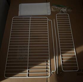 Hsb03bb Haier Mini Fridge Replacement Parts Shelf Freezer Door And Rails