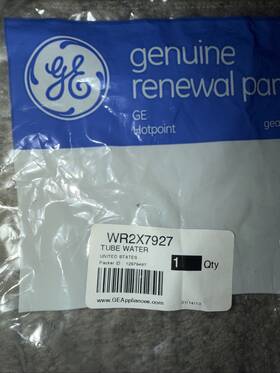 Wr2x7927 Haier Tube Water New Oem