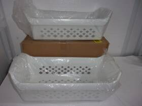5304512718 Hecasa Freezer Basket For Frigidaire 2 Pcs
