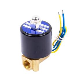Slv1201 Hfs R Electric Solenoid Valve Copper Normally Closed For Water Air Gas 12v