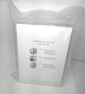 Ds-0116-06 Homend 6-pack Carbon Activated Refrigerator Air Filter Replacement Pleated Premium New