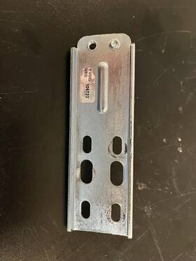 Hps10lsvbrss Hotpoint Wr13x29244 Oem Refrigerator Bottom Hinge For