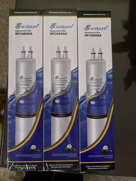 Rfc6600a Icepure Replacement Refrigerator Water Filter 3 Pack