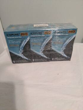 Rwf0600ah Icepure 3 Pack Pro Refrigerator Water Filter For Ge Kenmore Hotpoint