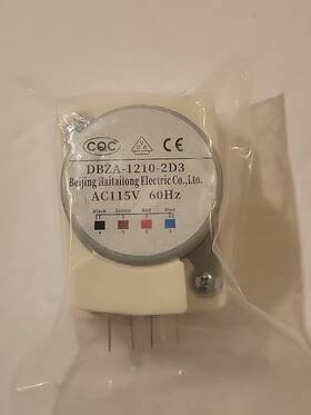 Dbza-1210-2d3 Invertec 5304470332 Frigidaire Refrigerator Defrost Timer - Or