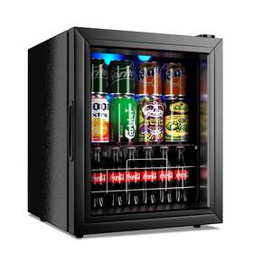 Flb-45 Iorbur 717214001128 75 Can Small Mini Fridge Freestanding Beverage Cooler Refriger