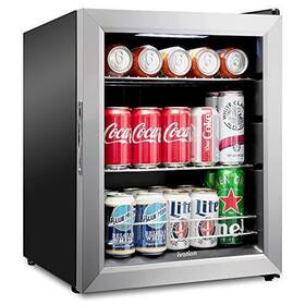 Ivation 843812144261 62 Can Beverage Refrigerator Freestanding Ultra Cool Mini Fridge Be