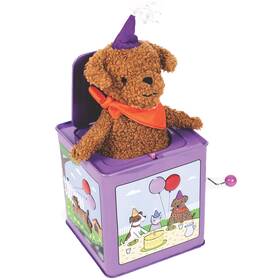 Jack Rabbit Creations Inc. 792476966002 Birthday Puppy In The Box Toy - Ages 3