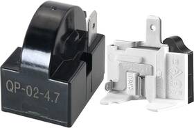 Qp2-4r7 Jjhxsm 705353417023 Refrigerator Starter Relay And Overload Protector Kit - 4.7 Ohm 1 Pin Pt Qp2-4r7 Jjhxsm 705353417023 Refrigerator Starter Relay And Overload Protector Kit - 4.7 Ohm 1 Pin Pt
