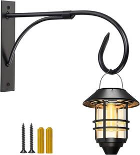 Junbei 727380827422 Wall Mount Plant Hanging Bracket 11 Inches Hook Heavy Black Junbei 727380827422 Wall Mount Plant Hanging Bracket 11 Inches Hook Heavy Black