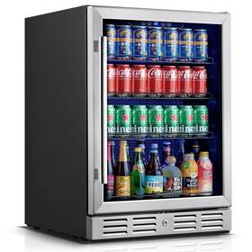 Krc-24szb Kalamera 24 Inch Beverage Refrigerator - 154 Cans Capacity Cooler- F