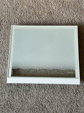 106.41263801 Kenmore Glass Shelf For Coldspot Side By Refrigerator #106 Series Tempered