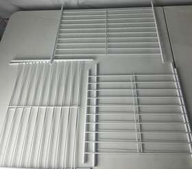 10641173710 Kenmore Refrigerator Freezer Wire Complete Shelf Set 5 For Model 10641173710 Kenmore Refrigerator Freezer Wire Complete Shelf Set 5 For Model