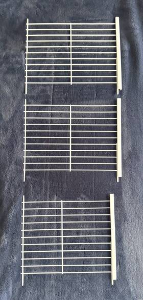 10652572201 Kenmore Side By Refrigerator Freezer Wire Shelf Set 3pcs