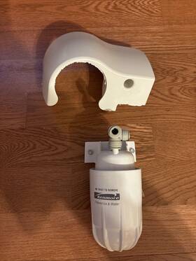 253.56512400 Kenmore Refrigerator Water Filter Head Oem Genuine Housing White