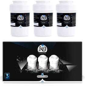 Kenmore 637801397017 Water Filter Oem Replacement For Fridge Ge Smartwater Chlorine Metal 3pk