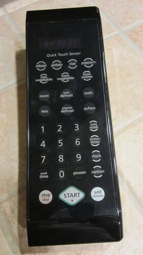 6871w1s115xr Kenmore /lg Microwave Oven Controller With Board 6871w1s115 Tested