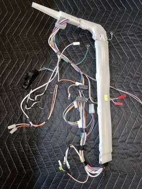 665.17003400 Kenmore 8051271 Dishwasher Wiring Harness Part # From Model