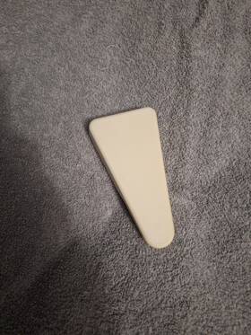 2160404 Kenmore / Whirlpool Refrigerator Hinge Cover Almond