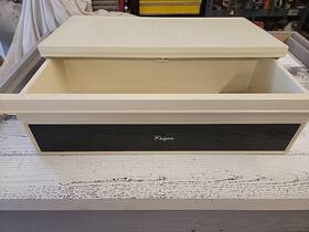 Et14h1mxt1l-3 Kenmore / Whirlpool Vtg. Refrigerator Lower Crisper Shelf With Rail And Drawer
