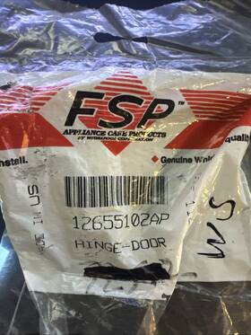12655102ap Kitchenaid New In Sealed Bag Refrigerator Door Hinge