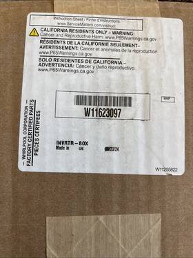 W11623097 Kitchenaid Jenn-air New Inverter Box For Built In Refrigerators