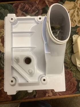 W10258534 Kitchenaid Refrigerator Chute Part # W10258534 Kitchenaid Refrigerator Chute Part #