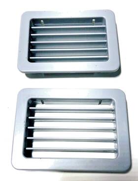 W10657576 Kitchenaid Whirlpool Refrigerator Major Appliance Vents Gray Oem Part