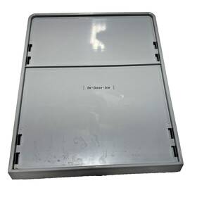 W10716170b Kitchenaid Whirlpool Refrigerator Ice Box Door Label And Hinge Oem W10716170b Kitchenaid Whirlpool Refrigerator Ice Box Door Label And Hinge Oem