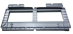 W10774607 Kitchenaid Whirlpool Refrigerator Top Frame And Glass Shelf Oem
