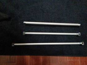W10782871 Kitchenaid Or Whirlpool French Door Refrigerator Handle Set Used W10782871 Kitchenaid Or Whirlpool French Door Refrigerator Handle Set Used