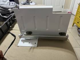 Krfc704fps01 Kitchenaid W10794550 Refrigerator Center Crisper Support Assembly