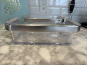 Wpw10494336 Kitchenaid Wpw10434529 Refrigerator Freezer Door Bin And Frame Wpw10494336 Kitchenaid Wpw10434529 Refrigerator Freezer Door Bin And Frame