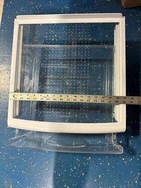 3390jj1236a L-g Lg Snack Pan Oem With Shelf Above It