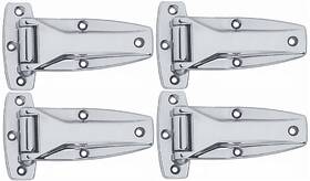 Lavalock 690996754010 Chrome Smoker Hinge Walk In Refrigerator Cooler Bbq Pit Flush Trailer Parts B